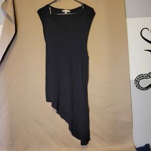 Love 21 Casual Dress Medium Black Asymmetrical